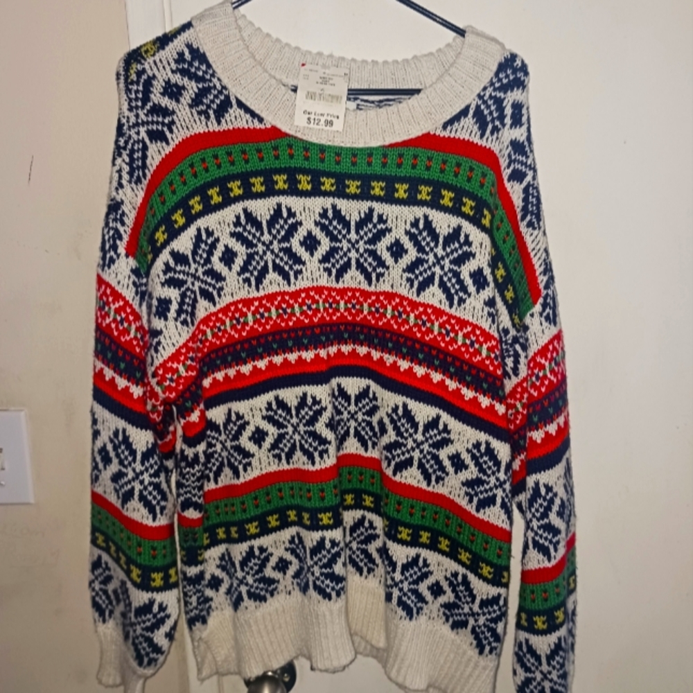 NWT Aerie 'Mens' Christmas sweater
